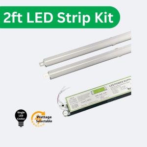 Magnetic LED Strip Retrofit Kit 2FT & 4FT
