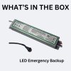 E2-EM-10W-6 LED Emergency Battery 10W 120-277V