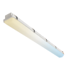 E2-VT-EDI-4FT-324050W-354050K-E-Main Vapor Tight Fixture with Pre-wired Emergency Battery 4FT 50W