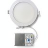 6″ Ultra Thin Recessed LED Light – 16W – Up to 1250 Lumens – 3 CCT Selectable (3000K/4000K/5000K) – Poly Lens – AC 100-277V Tri-Dimming & Type IC – Energy Star – 100W Equal