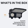16 (5) Full Cutoff LED Wall Pack – 40W 5000K 5400 Lumens w/ Emergency Battery /Photocell-120-277V