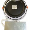 8″ Slim Downlight 5X CCT With Pre-wired Emergency Battery Backup (Black)