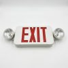 E2-EX-SETC22-2 LED Emergency Single RED Exit Sign Combo Light -90 Min Battery Backup