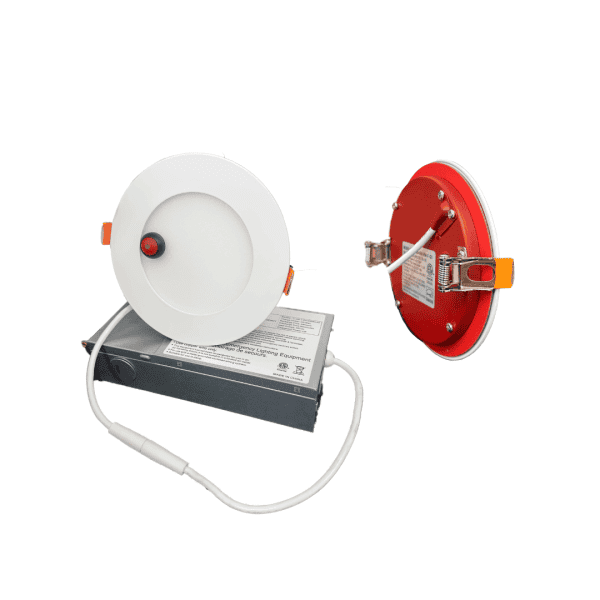 4 Inch Fire-rated Downlight w Pre-wired Emergency Battery Backup