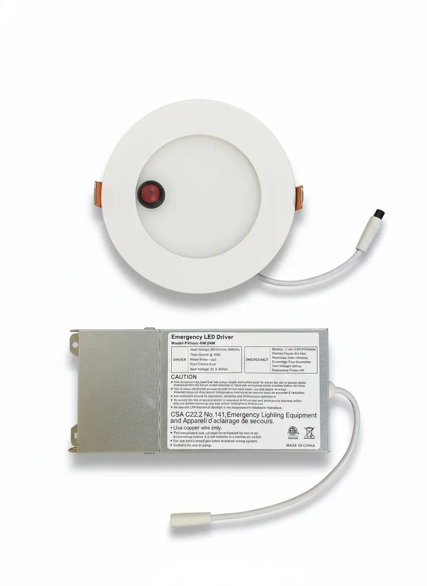 Slim Down Lights with Emergency Battery 4 Inch Fire Rated (TRIAC Dimming) 6