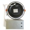 6″ Slim Downlight 5X CCT With Pre-wired Emergency Battery Backup -Black