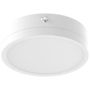 7" Panel Disk Light with Emergency Battery120-277V