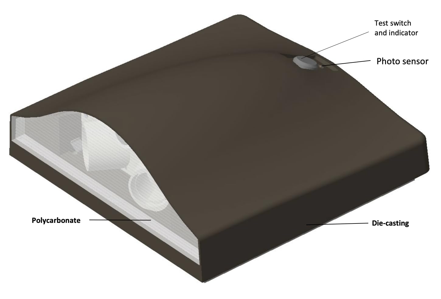Version 1.0.0 Mini Square wall scone with battery