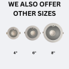 premium commercial emergency downlight 4 inch 6 inch and 8 inch comparison