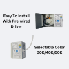 6 inch slim downlight pre-wired driver