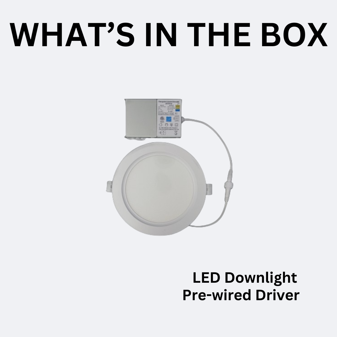 6 inch slim downlight package contents