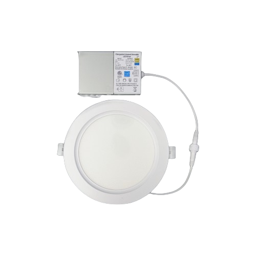 6 inch non-emergency slim downlight front